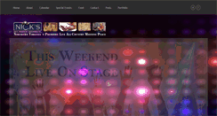 Desktop Screenshot of nicksnightclub.com
