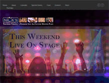 Tablet Screenshot of nicksnightclub.com